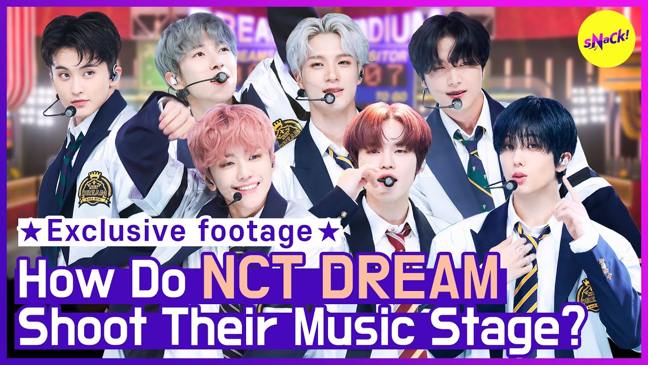 [ЭКСКЛЮЗИВ] Как NCT DREAM снимают свою музыкальную сцену? (АНГ)