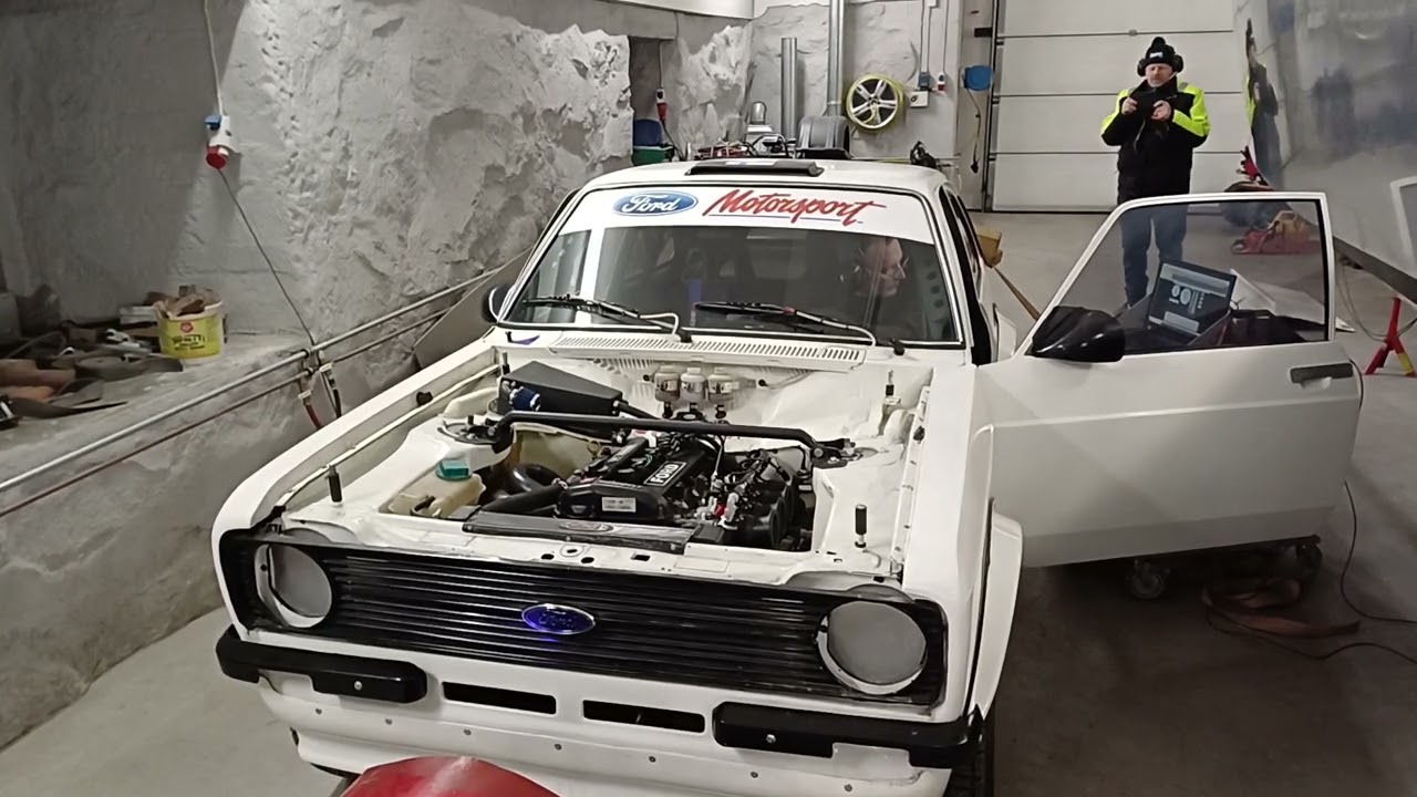 Dyno shootout! Escort mk2 Duratec vs Fiesta st150 MR200 Rally