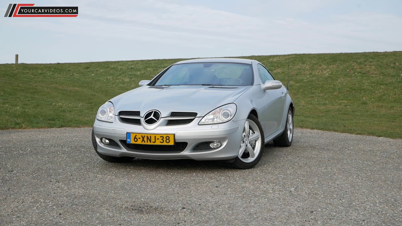 Een cabrio in de winter? De Mercedes SLK 350!