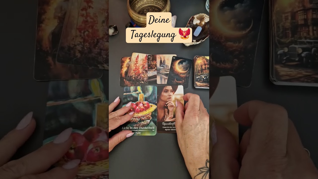 Deine Tageslegung 🐦&zwj;🔥 #lenormand #spirituality #foryou #shorts #tageslegung #impulse