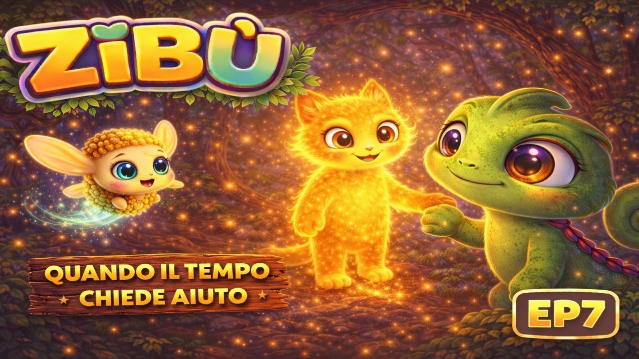 Zibù: Когда Время Просит Помощи ⏳🌿 | Сказка для Детей (Эпизод 7)