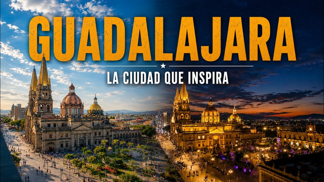 Guadalajara By Night and Day - 4K Cinematic Travel Film