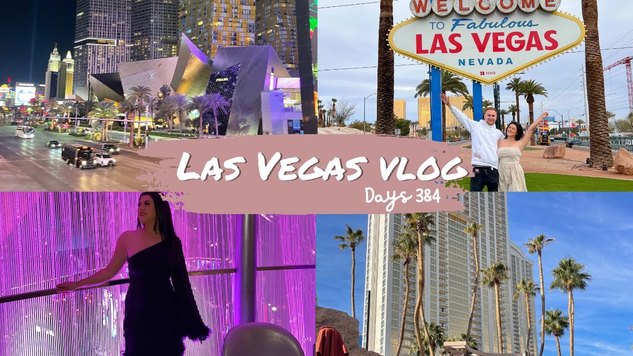 Las Vegas vlog days 3&4 Lago , la Vegas sign & MGM