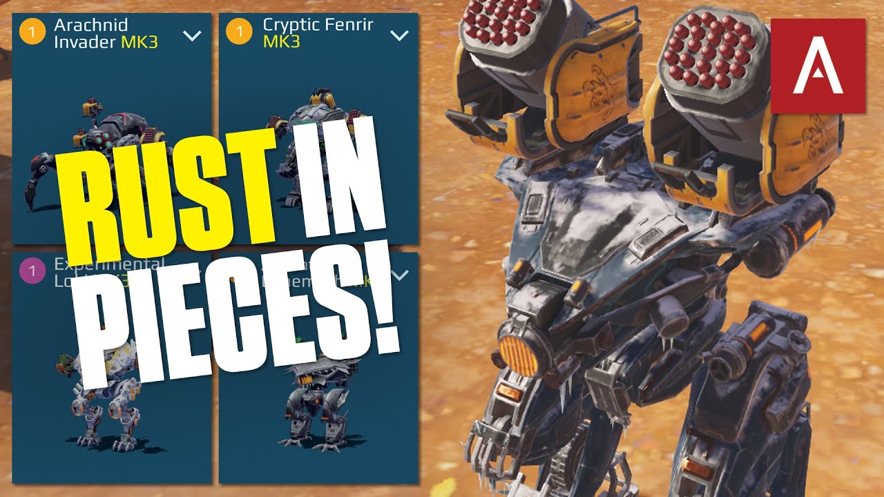 Rust In Piece! Dream Hangars Episode 144 War Robots Gameplay
