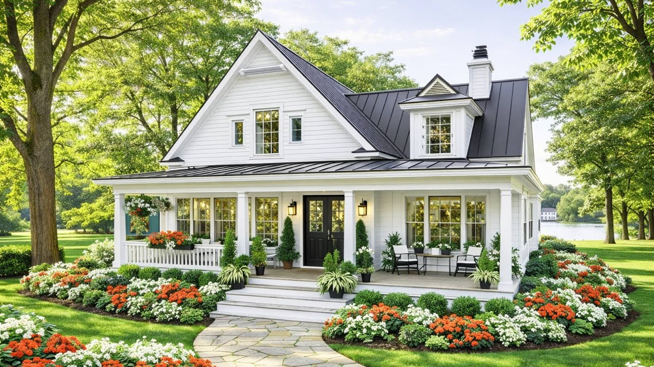 Tour This Dreamy Lakefront Cottage That Looks Straight Out of a Fairytale