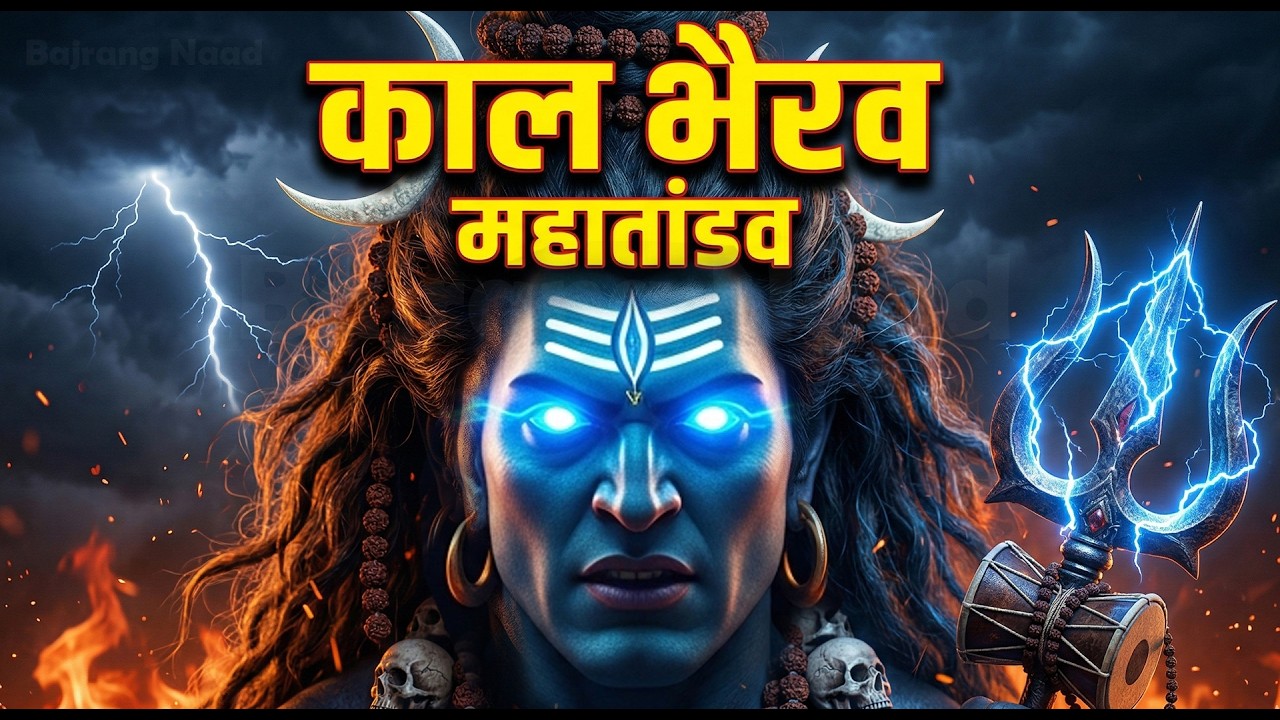 1 बार सुनो 😳 महादेव का रौद्र रूप! | Powerful Kal Bhairav Ashtakam 🔥 Har Har Mahadev | जय महाकाल 🙏