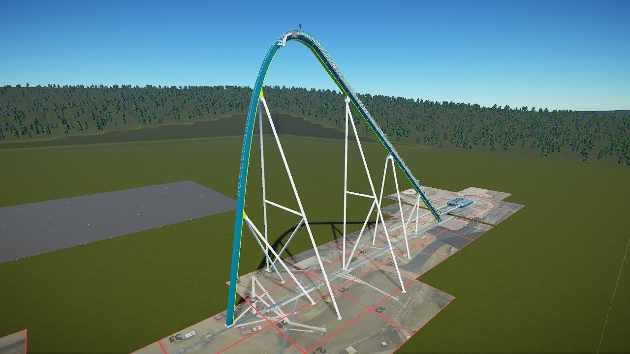 Fury 325 Planet Coaster Recreation UPDATE