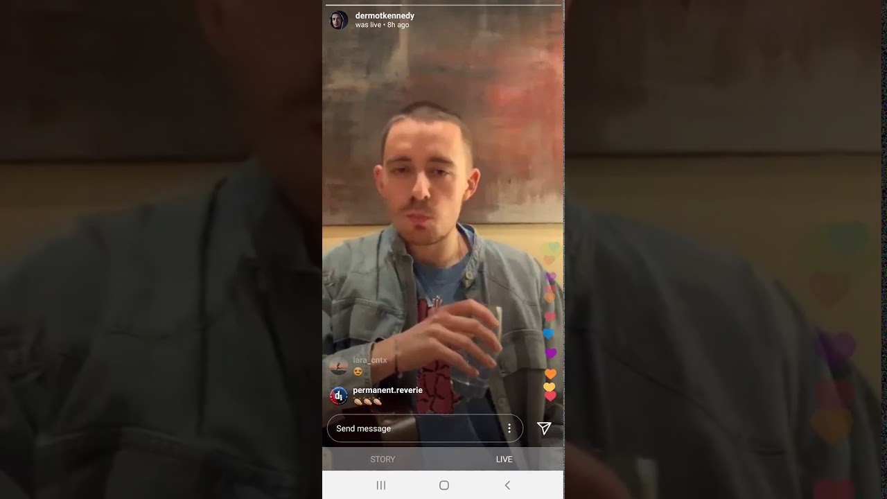 Dermot Kennedy Instagram Live Concert March 29, 2020