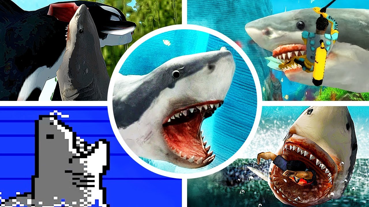 Jaws Series - All Bosses & Endings
