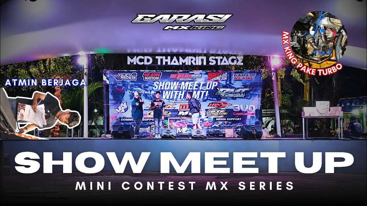 MX KING 350CC, NJMX 450CC, MXOLD 240CC unjuk Gigi SHOW MEET UP WITH RMT!!!