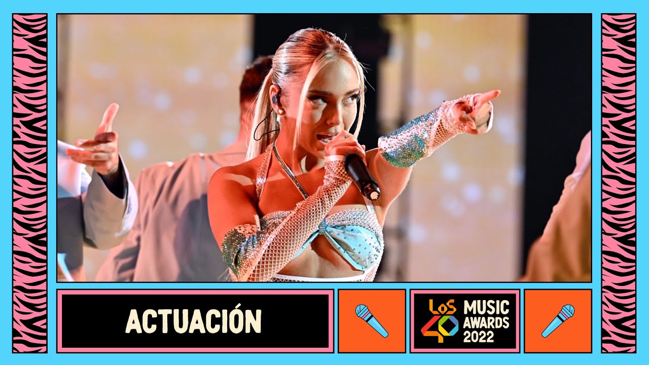 Ana Mena - Música Ligera, Las 12 | En directo en LOS40 Music Awards 2022