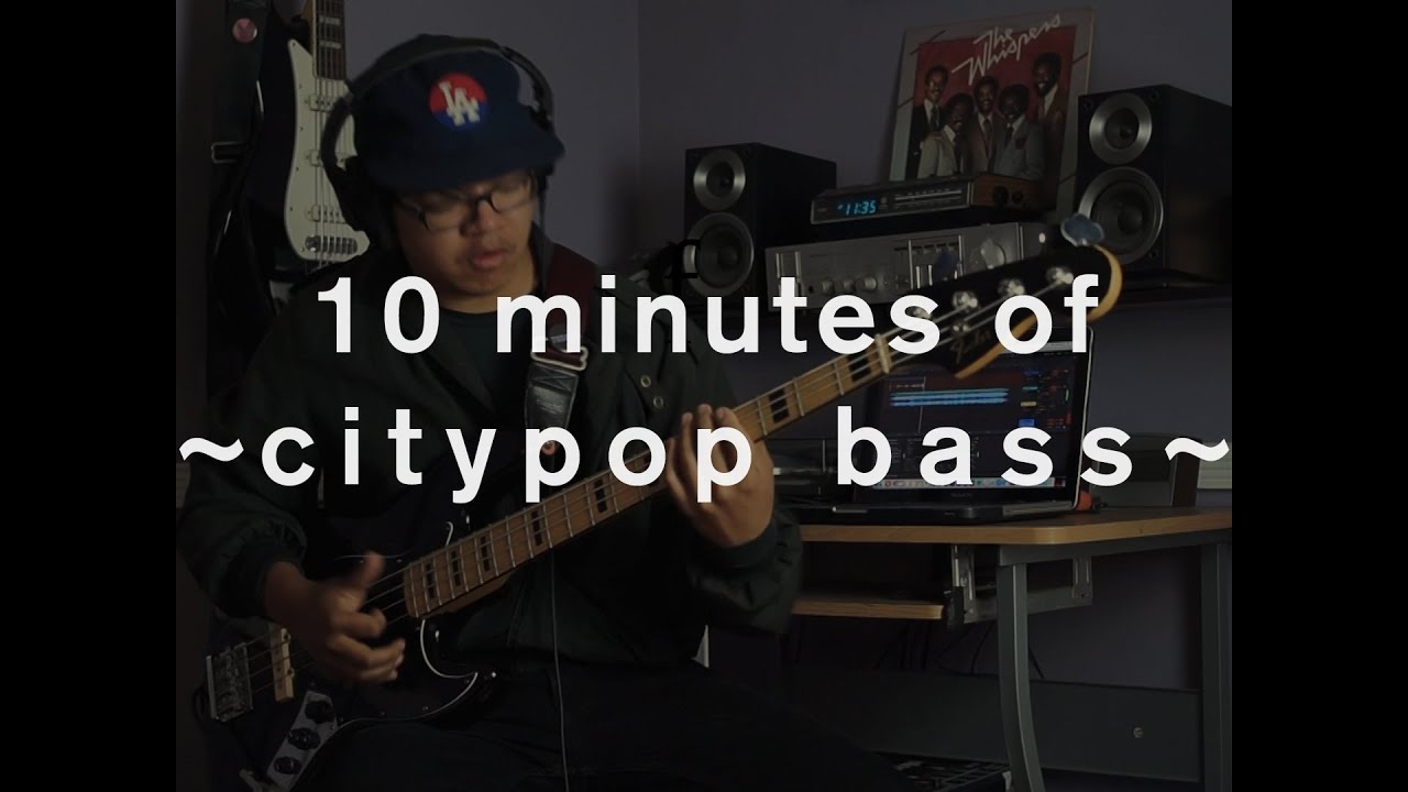 10 Minutes of C i t y p o p  Bass (Mariya Takeuchi, Toshiki Kadomatsu, Tatsuro Yamashita, + more)