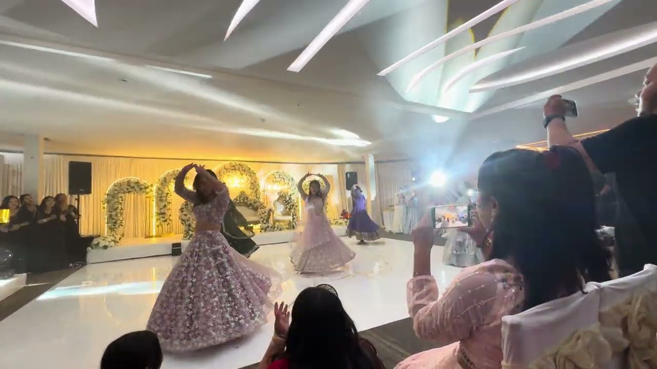 Bridesmaids dance | NEPALI WEDDING RECEPTION