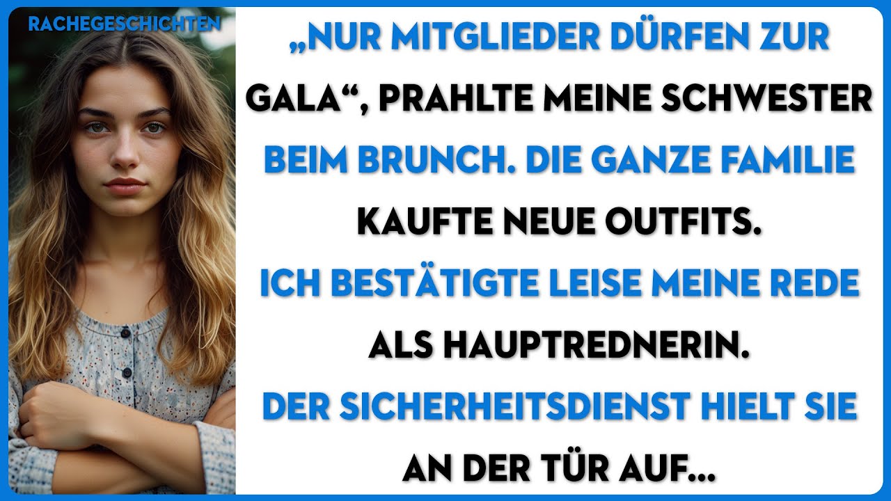 Während des Familienbrunches bekam meine Schwester die Country-Club-Mitgliedschaft – ich eine...
