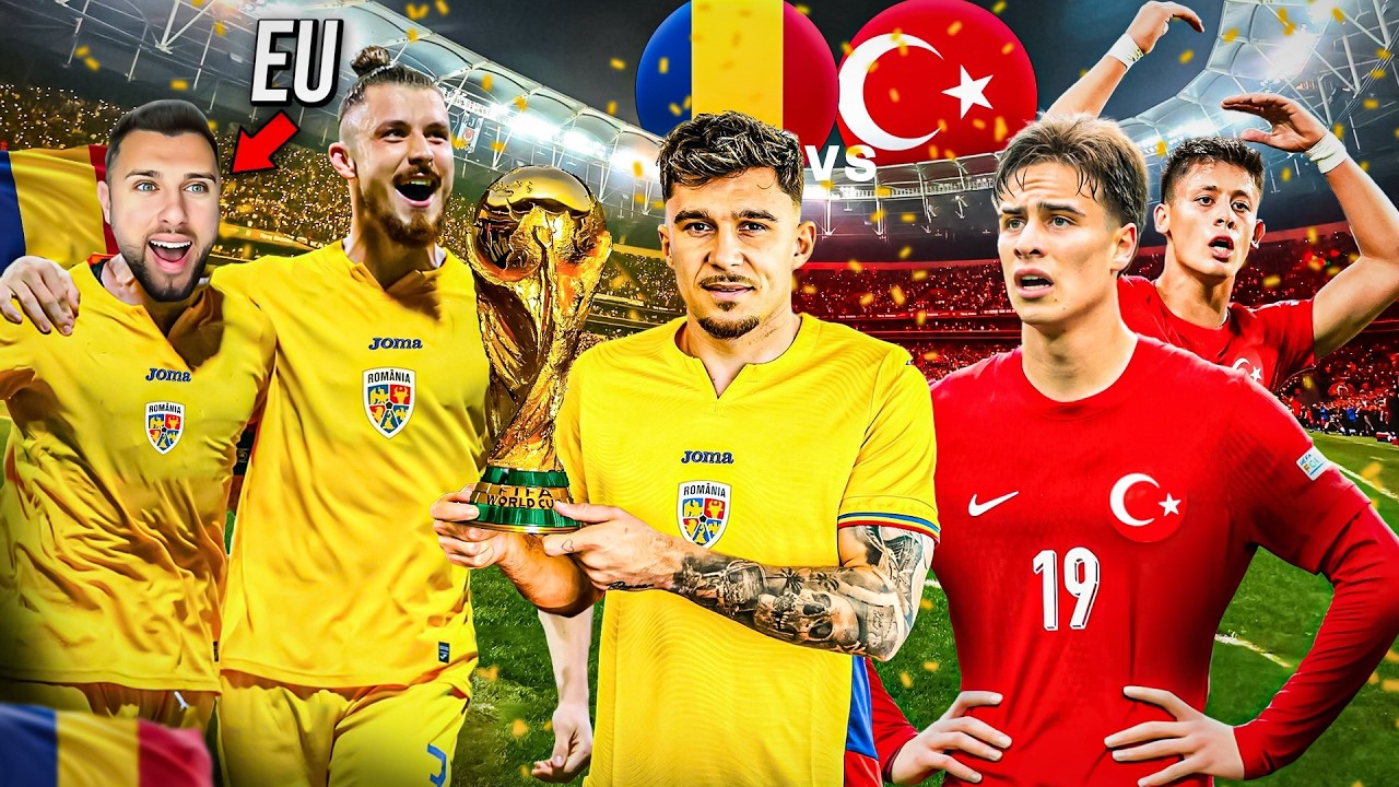 SIMULEZ ROMÂNIA - TURCIA MECIUL DE BARAJ PENTRU MONDIAL!!