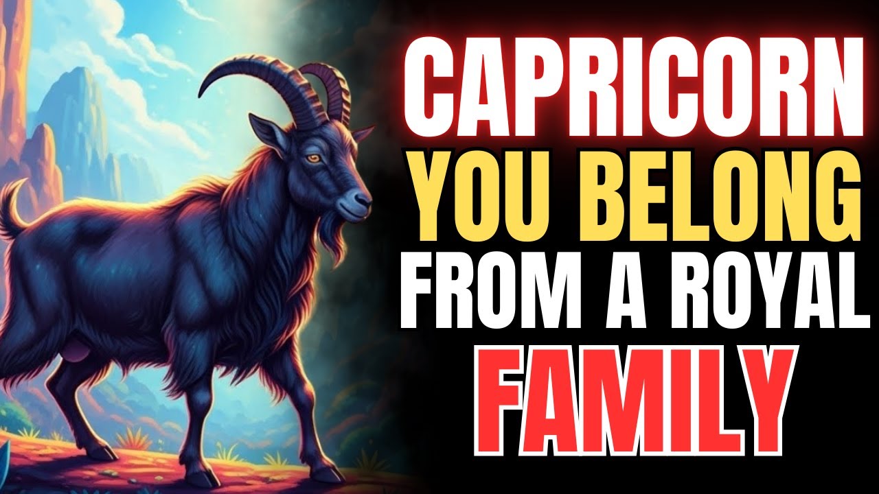 ♑👑 CAPRICORN — The Hidden Royal Trait You Carry Without Even Realizing It
