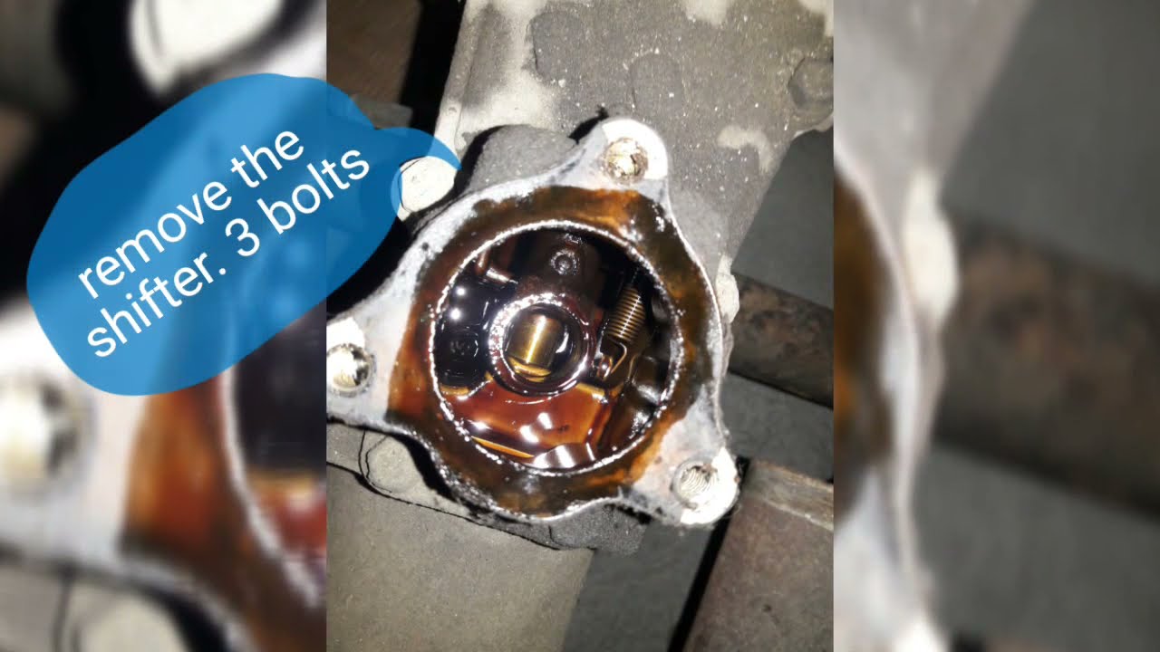 Transmission Gear oil change Mitsubishi Adventure