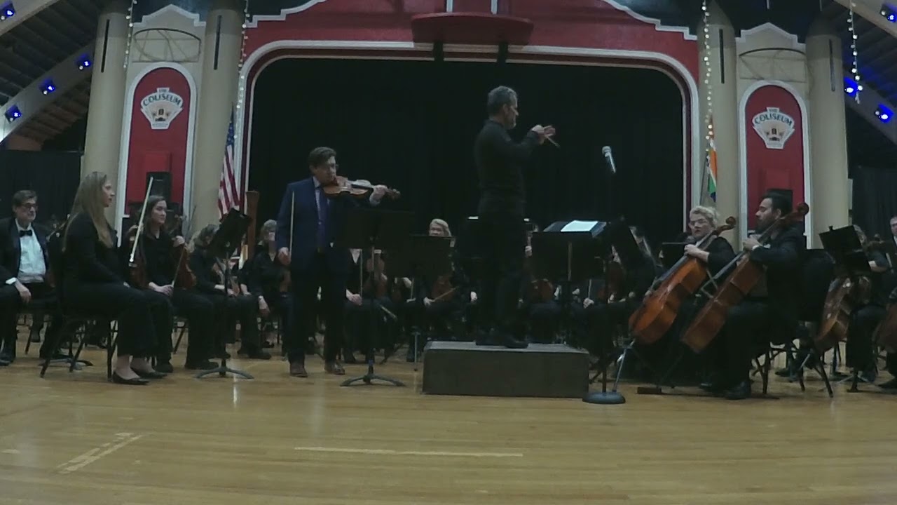 Sibelius Violin Concerto part 1- the coliseum