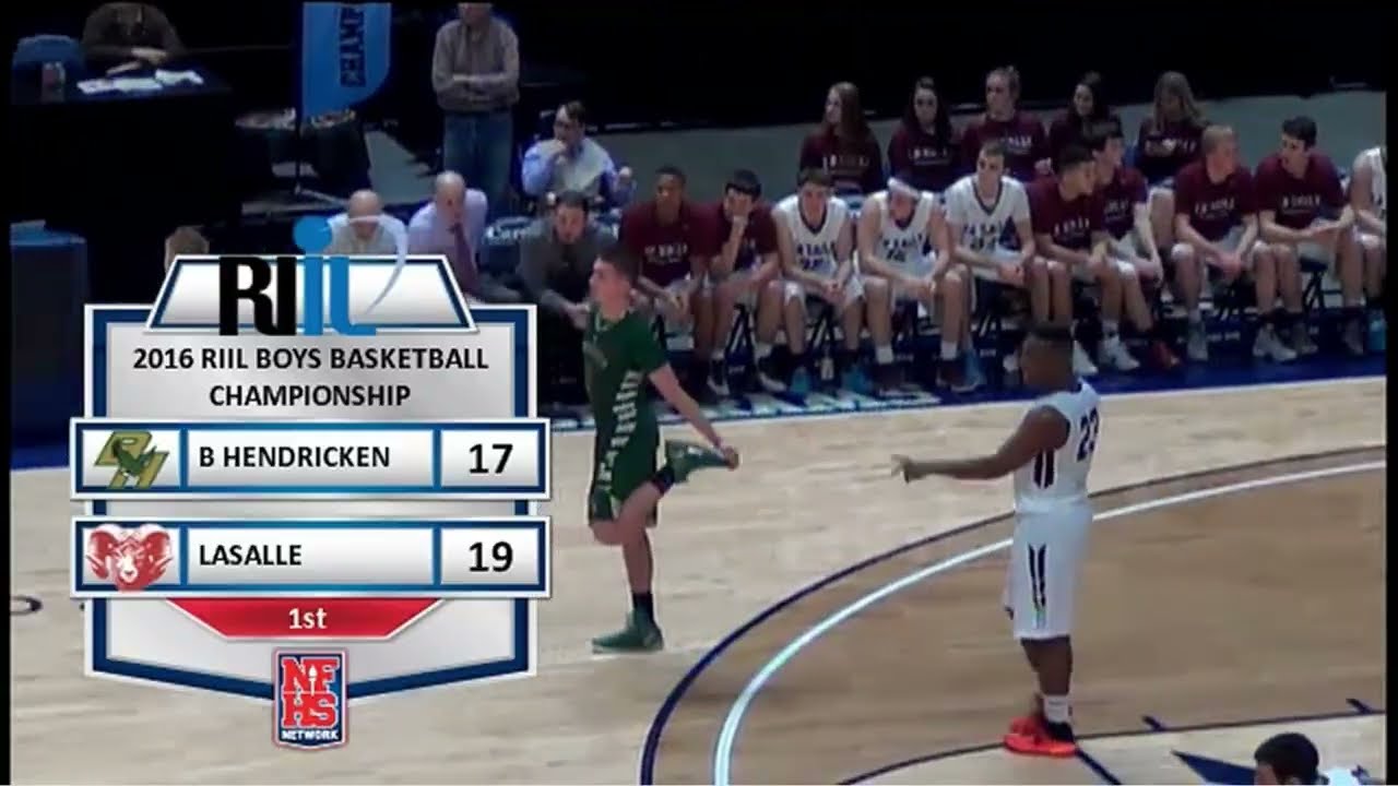 2016 State Tourney Final - Hendricken vs La Salle 3/13