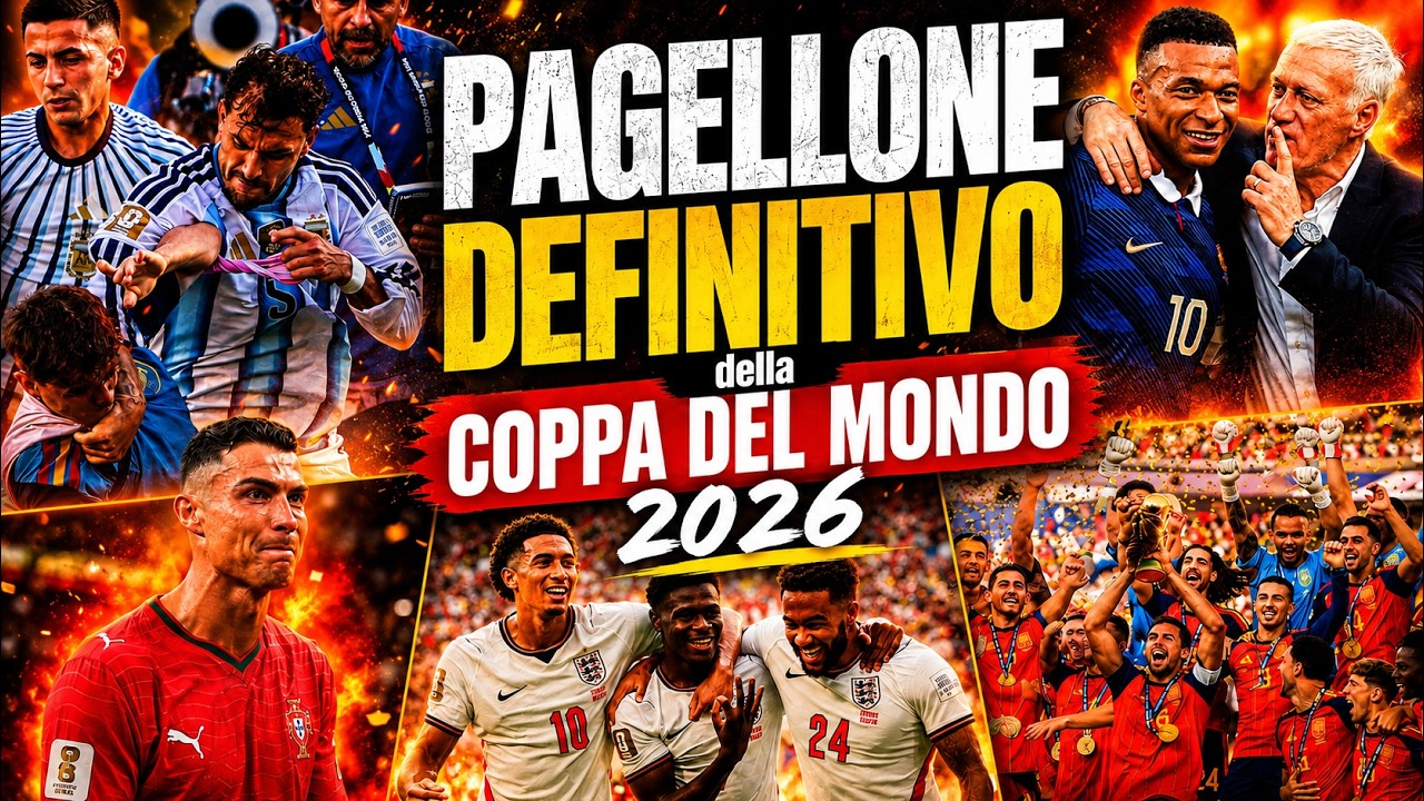 Il PAGELLONE DEFINITIVO della COPPA DEL MONDO 2026