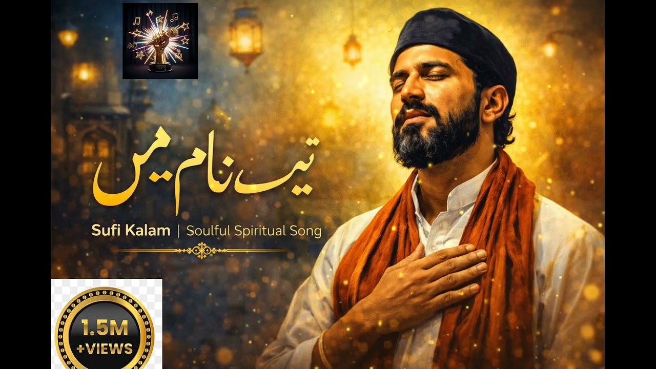 🥰❤Tere Naam Mein | Dil Ko Chhoo Lene Wala Sufi Kalam | Soulful Spiritual Song | Faizan Qadri❤❤