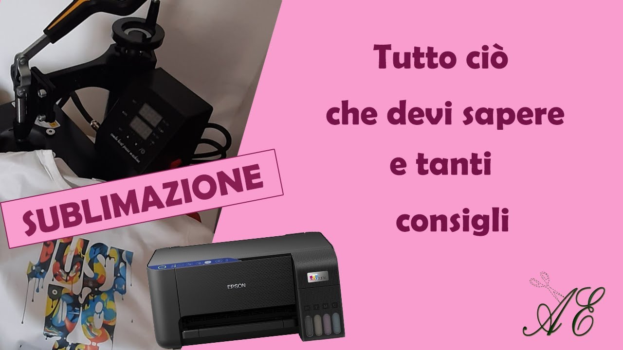 Sublimazione, tutto ciò che devi sapere e tanti consigli per realizzarla in modo più economica