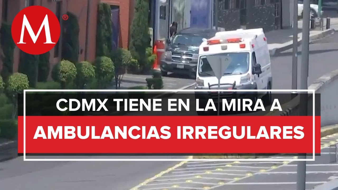 CdMx iniciar&aacute; cacer&iacute;a de ambulancias 