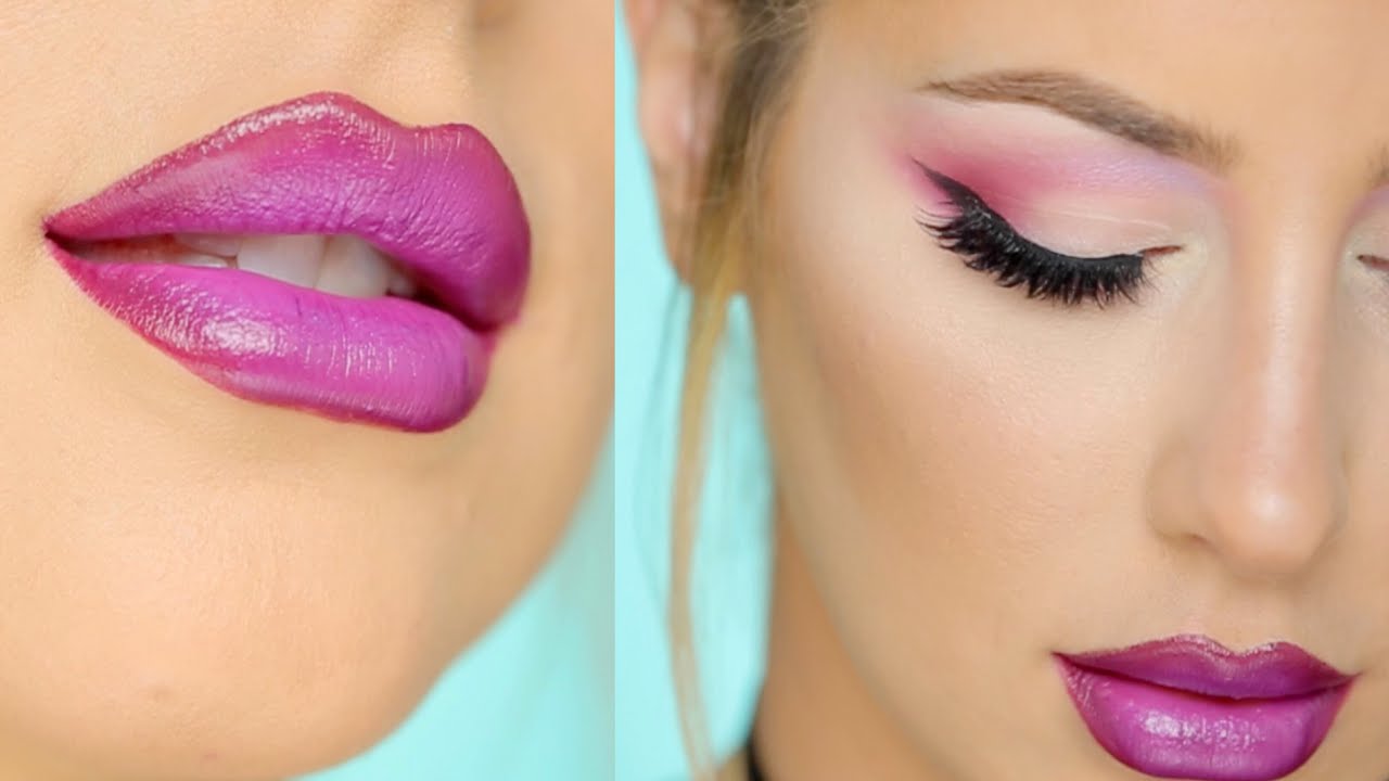 Fuchsia Lips + Soft Pink Eyes- CHRISSPY