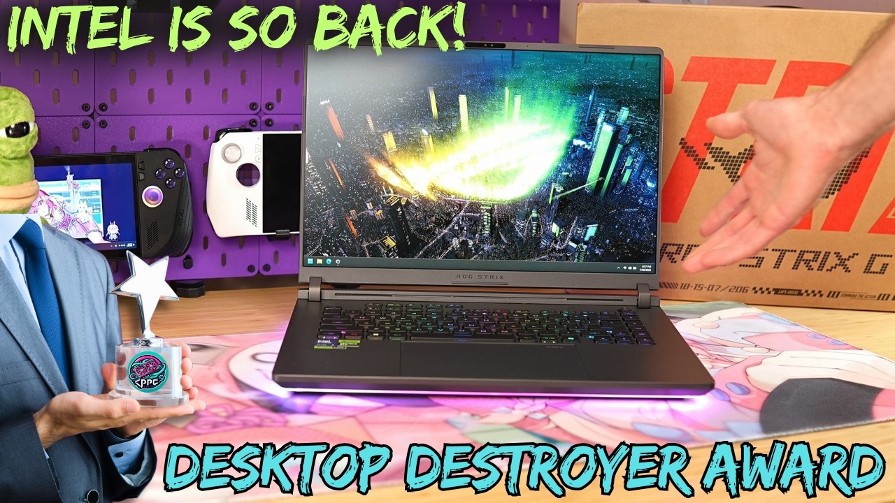 2025 ROG Strix G16 Deep Dive - Best Temps & Performance Insane 24 Core 275HX + RTX 5070 Ti #rogstrix