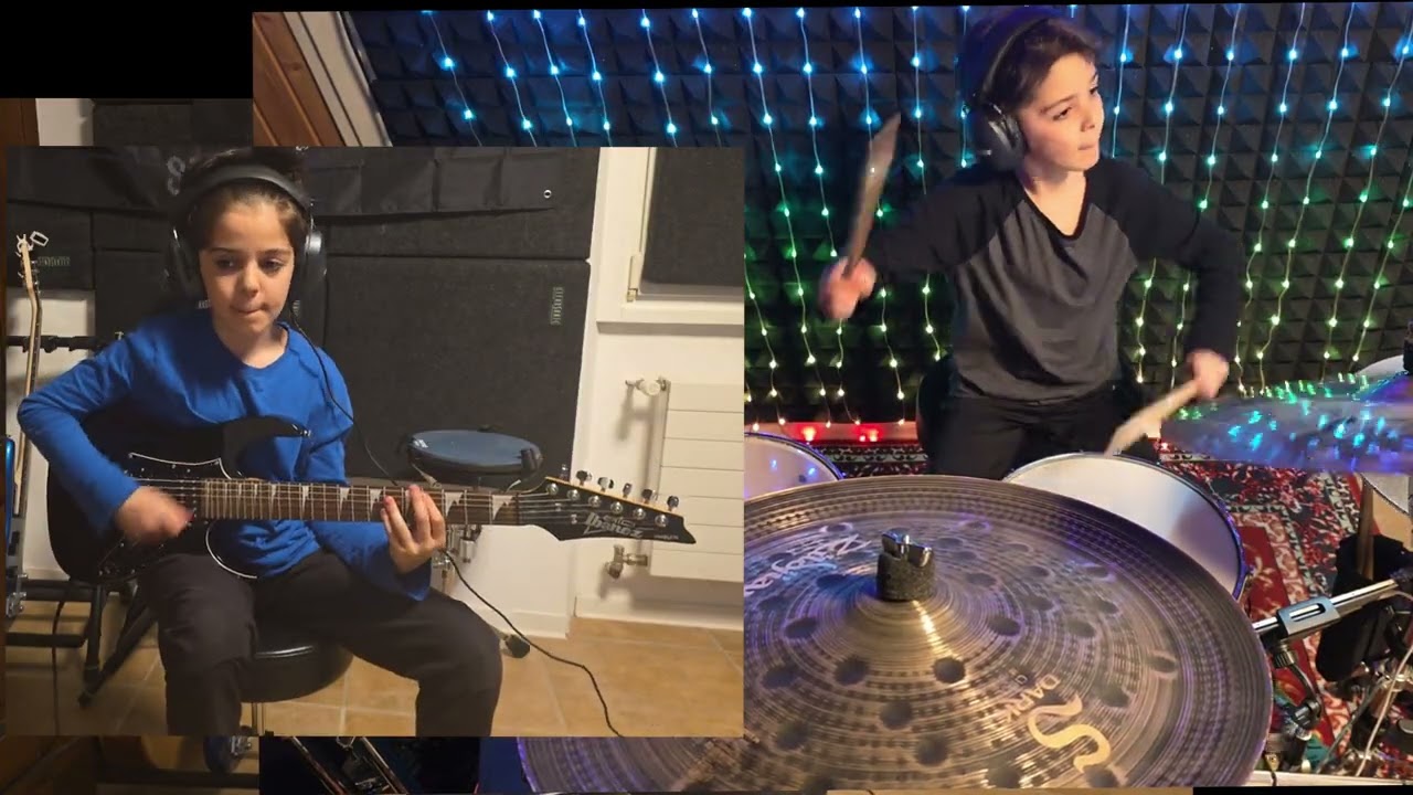 Nirvana - Smells like teen spirit // Trinity drums grade 6 - Trinity guitar grade 4