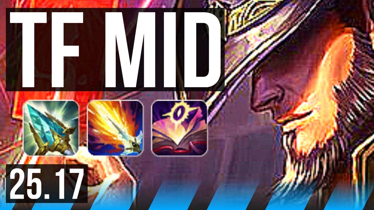 TWISTED FATE vs ZED (MID) | KR Master | 25.17