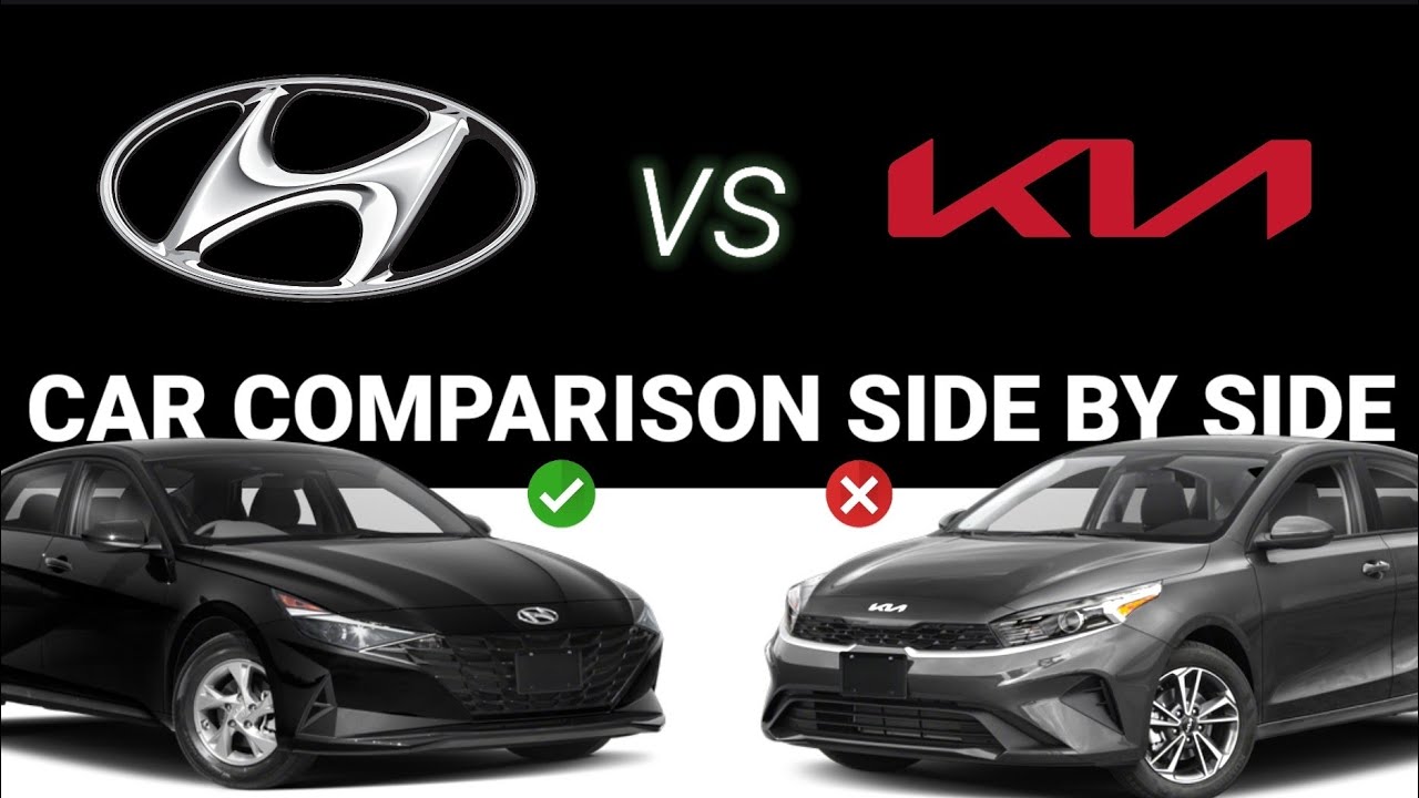 Hyundai Elantra против Kia Forte | Сравнение автомобилей 2022 года