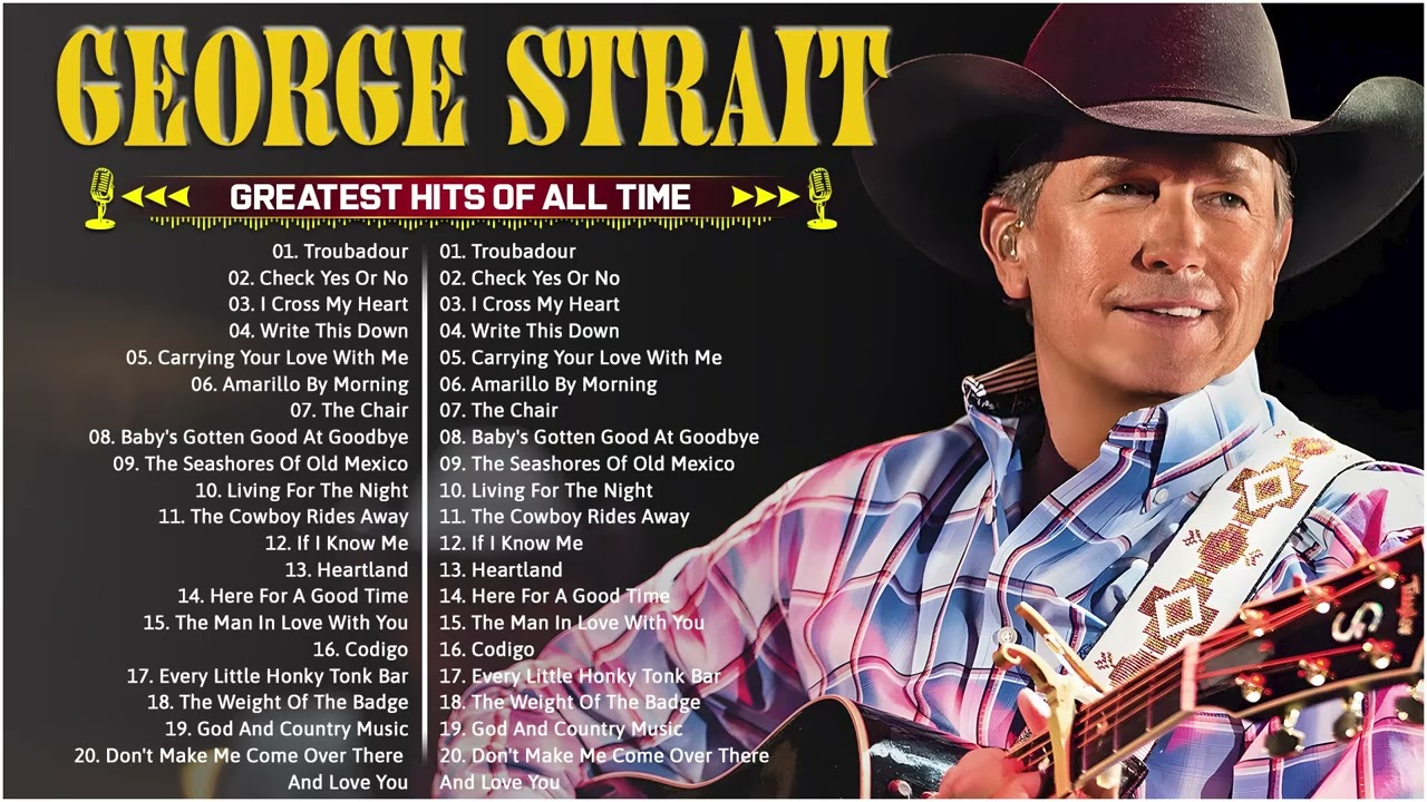 George Strait Greatest Hits Full Album 2026 - George Strait Best Songs Playlist 2026
