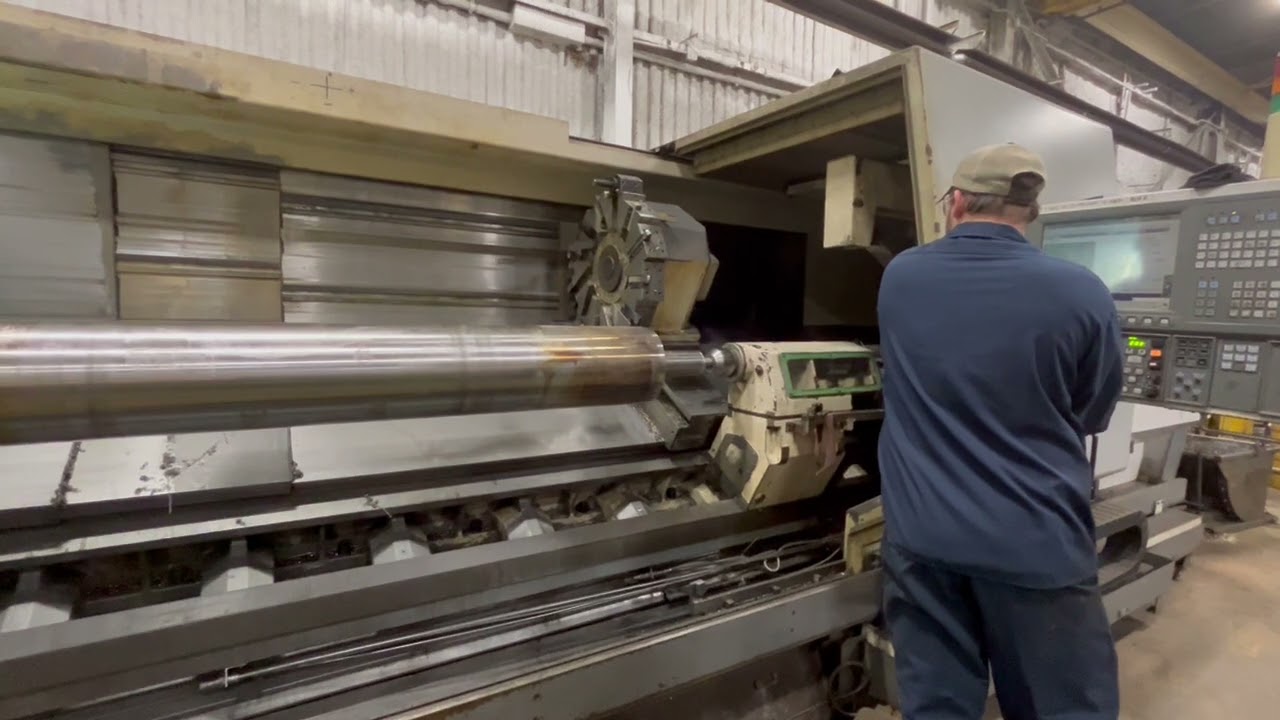 OKUMA MODEL LB45II-C4000 CNC LATHE, M/N 25586