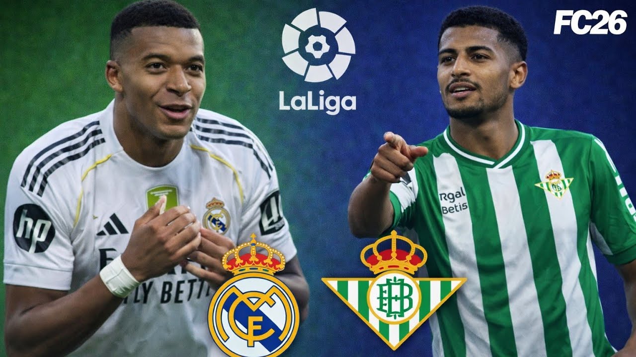 FC26 | Real Madrid vs Real Betis (LaLiga) 4k