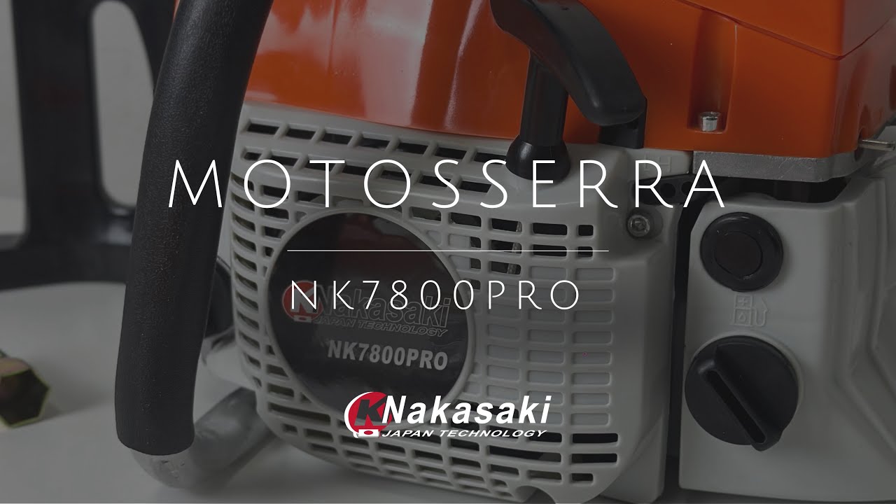 COMO MONTAR SUA MOTOSSERRA 78cc KNAKASAKI NK7800