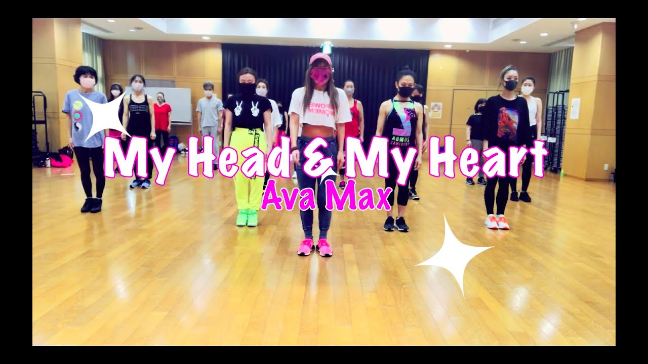 [ZUMBA] House/Pop // My Head My Heart / Ava Max (BPM125) ズンバ / ダンスフィットネス/ ヒットソング/ Choreo by AKI