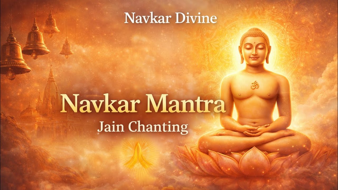 Navkar Mantra Chanting | Powerful Jain Mantra for Peace & Positivity | Navkar Divine