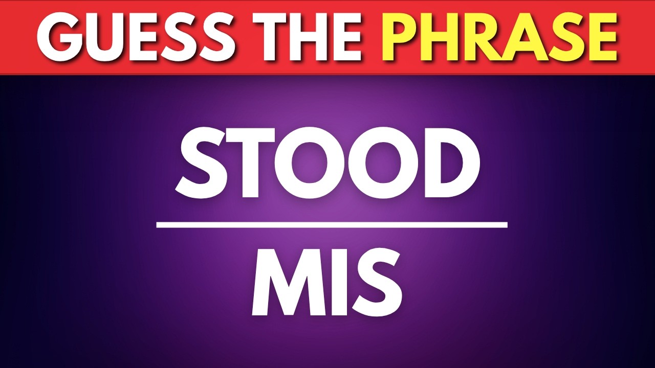 Guess The Phrase Quiz | What is the Puzzle Saying? 🤔| Word Puzzle Challenge