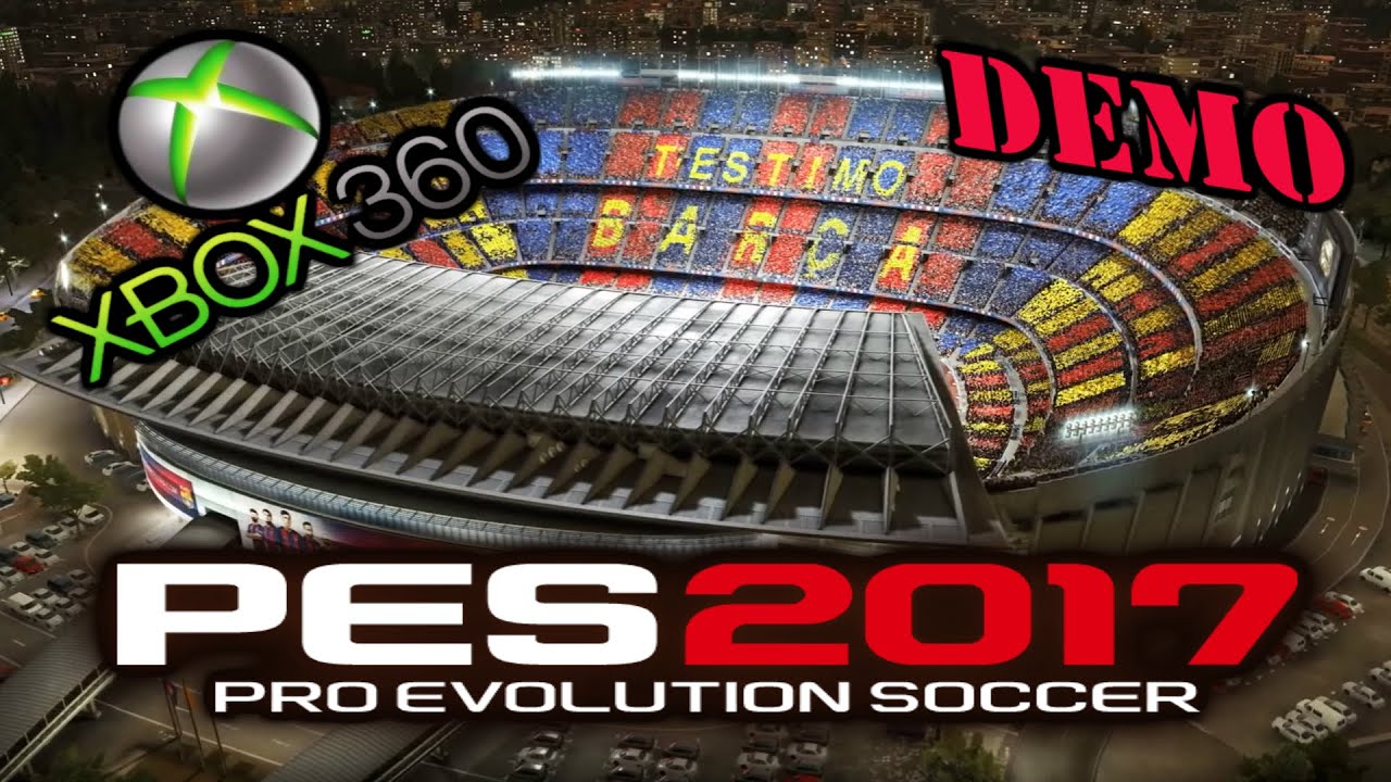 PES 2017 / XBOX 360 - Testando a DEMO [PT-BR]