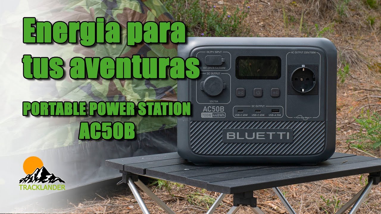 Para llegar al fin del mundo con energía Bluetti AC50B Portable Power Station