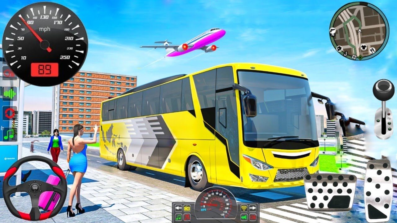 Real Bus Simulator Game Offroad  2026 - New Euro Coach Simulator 3D - Bus Game Android Gameplay