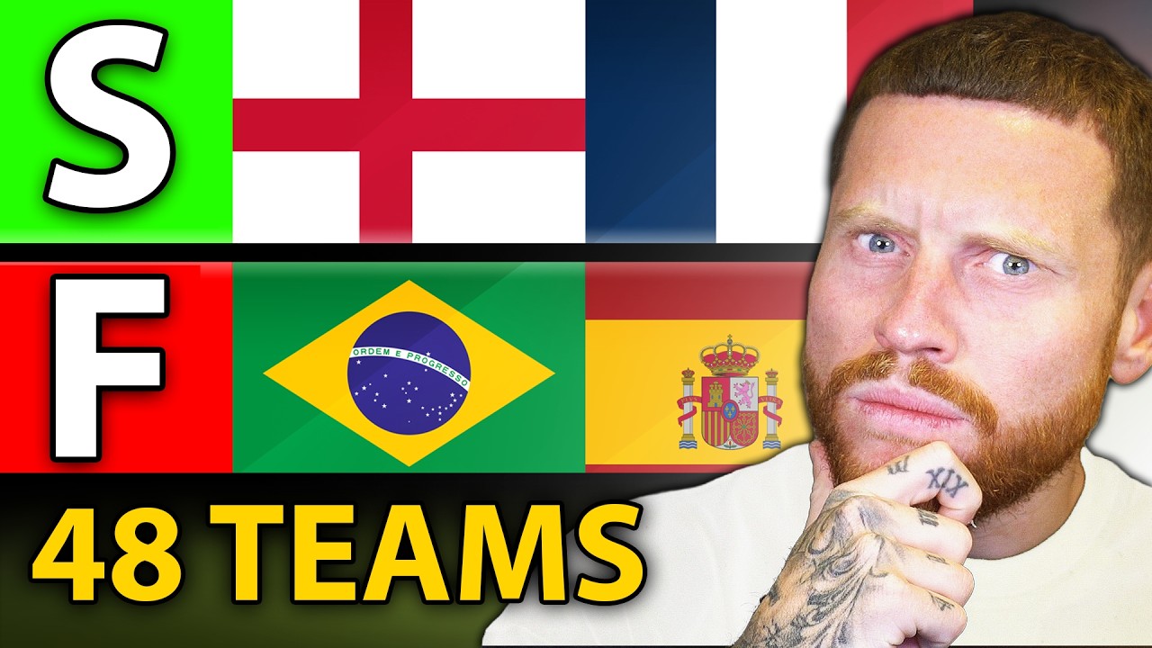 Ranking ALL 48 World Cup Teams... Before The Semi Finals