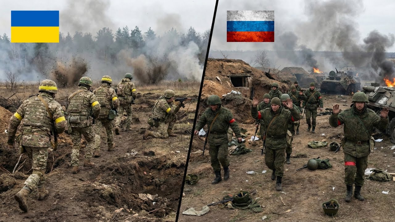 War in Ukraine | Eastern Front: Elite infantrymen work in trenches | GoPro Footage
