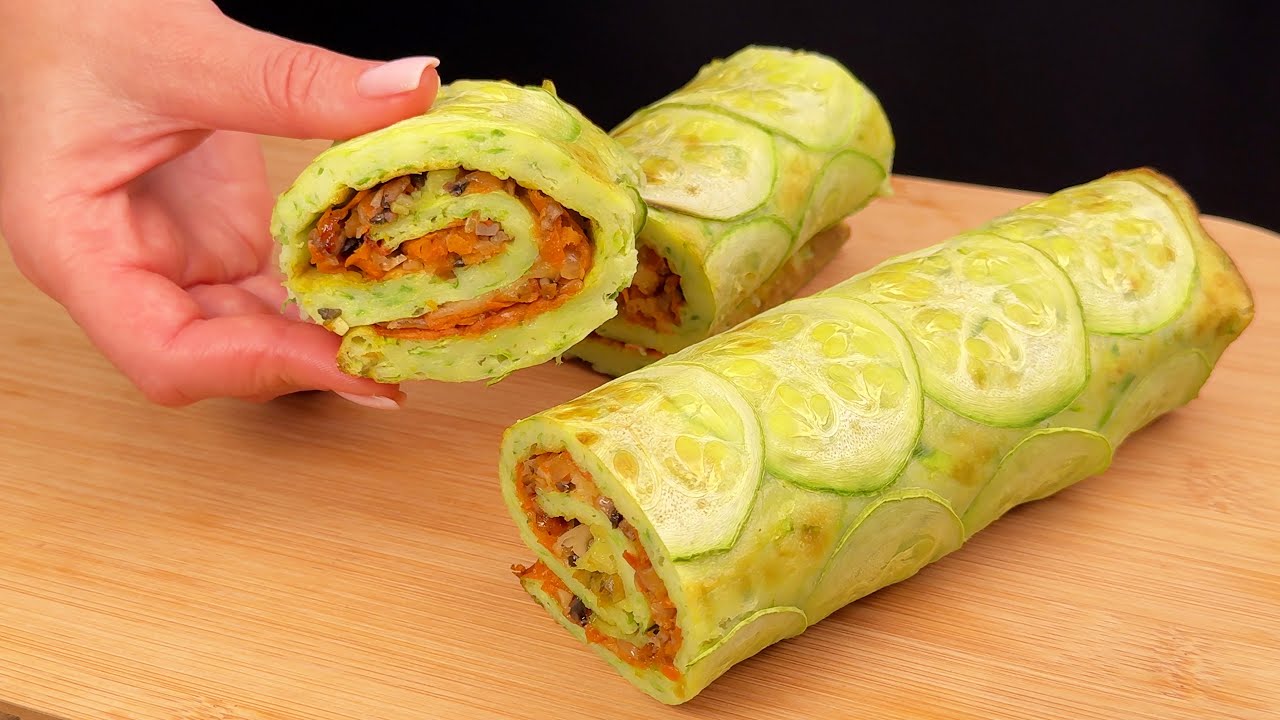 Das leckerste Zucchini-Rezept! Schnell und einfach! Ich koche sie jeden Tag🔝