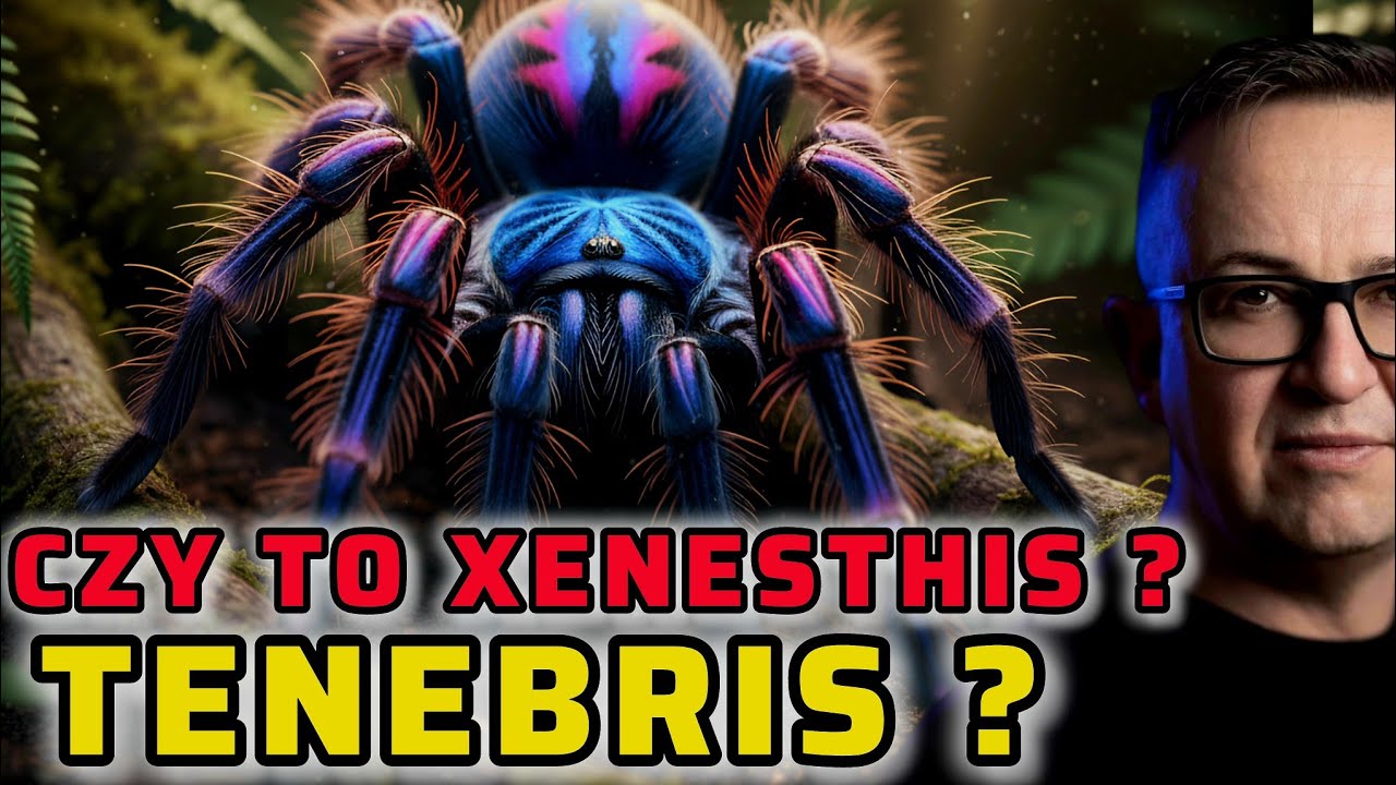 XENESTHIS TENEBRIS – Ptasznik Przenosiny do Nowego Terrarium @tollspiders