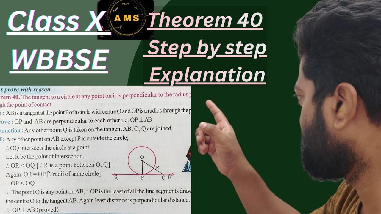 Madhyamik Mathematics suggestion 2026 | Theorem 40 | Class X | WBBSE | Best Explanation 