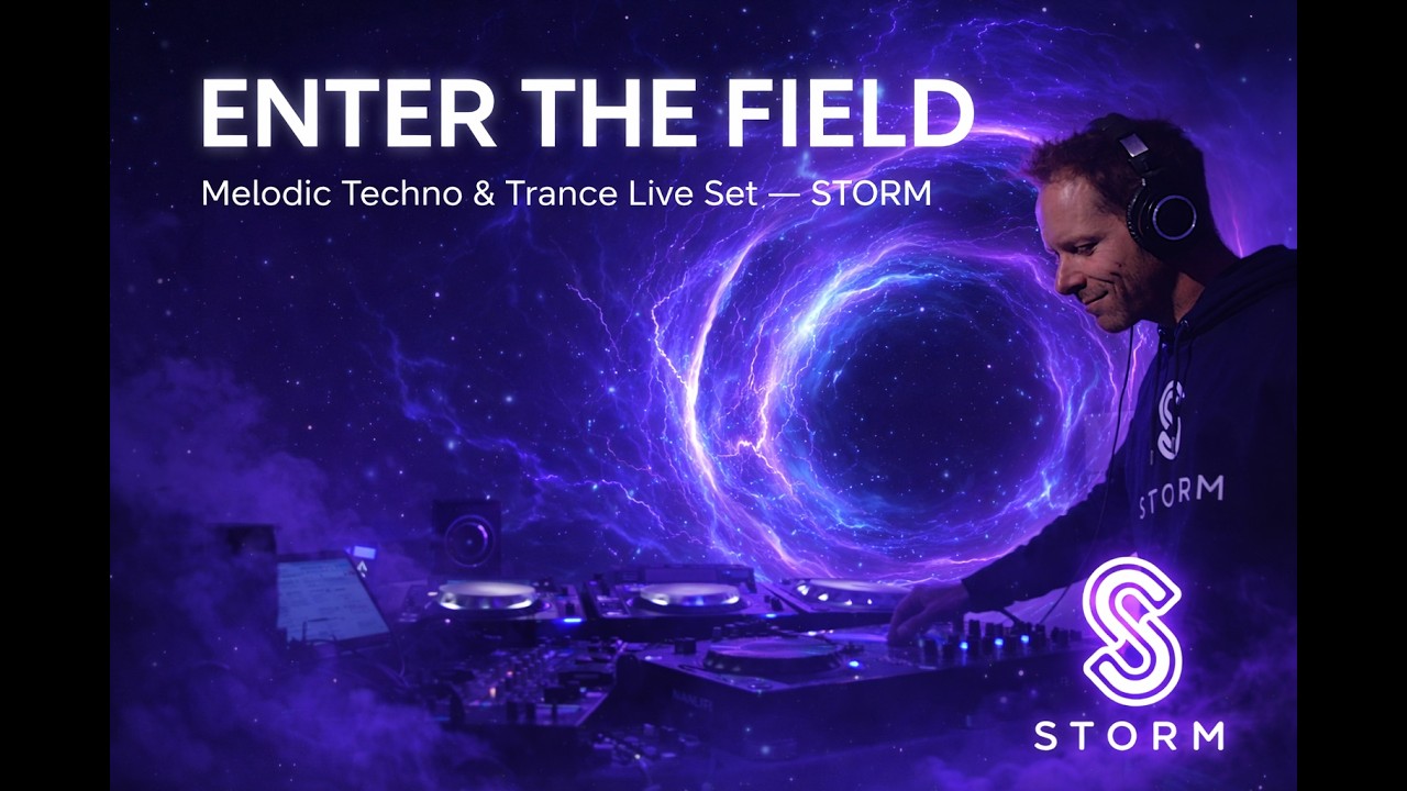 ENTER THE FIELD | Melodic Techno & Trance Live Set — STORM