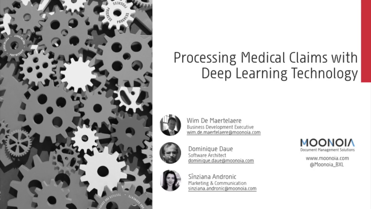 Webinar: Processing Medical Claims with Deep Learning Technology (Moonoia docBrain)