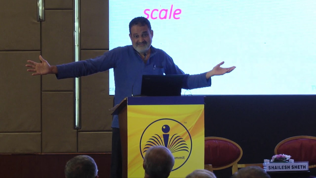An enlightening speech by Mr Mohandas Pai